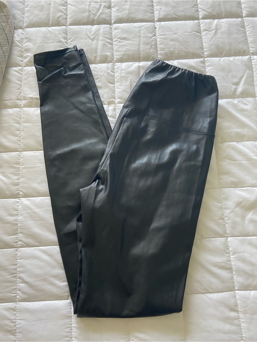 Wilfred Black Faux Leather Leggings - Wilfred free